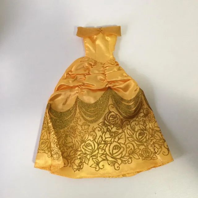 Vestido princesa PARA BONECA da Bela - Disney Store - A Bela e A Fera