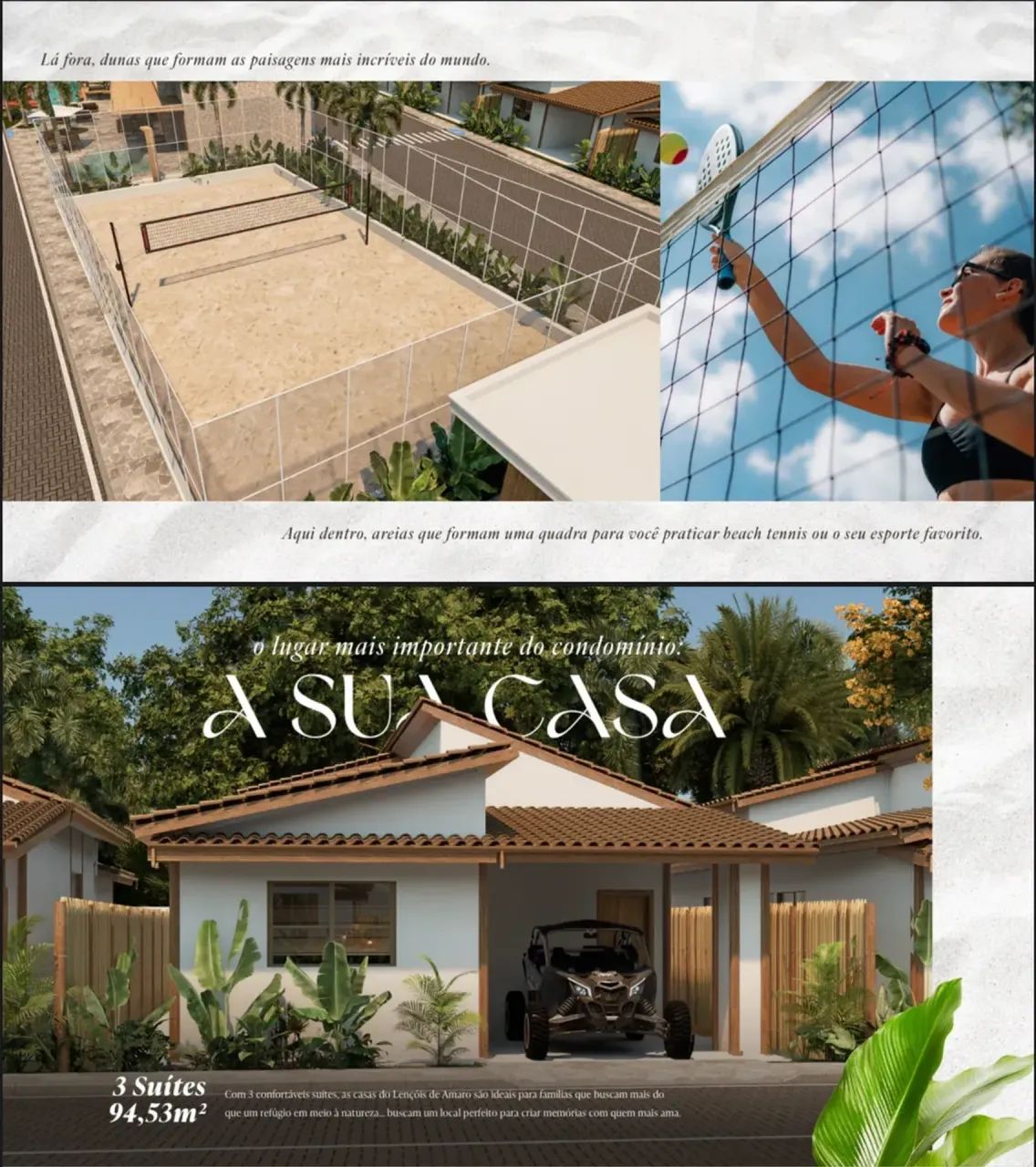 CASA CONDOMÍNIO EM SANTO AMARO COM 3 SUÍTES - Foto 2