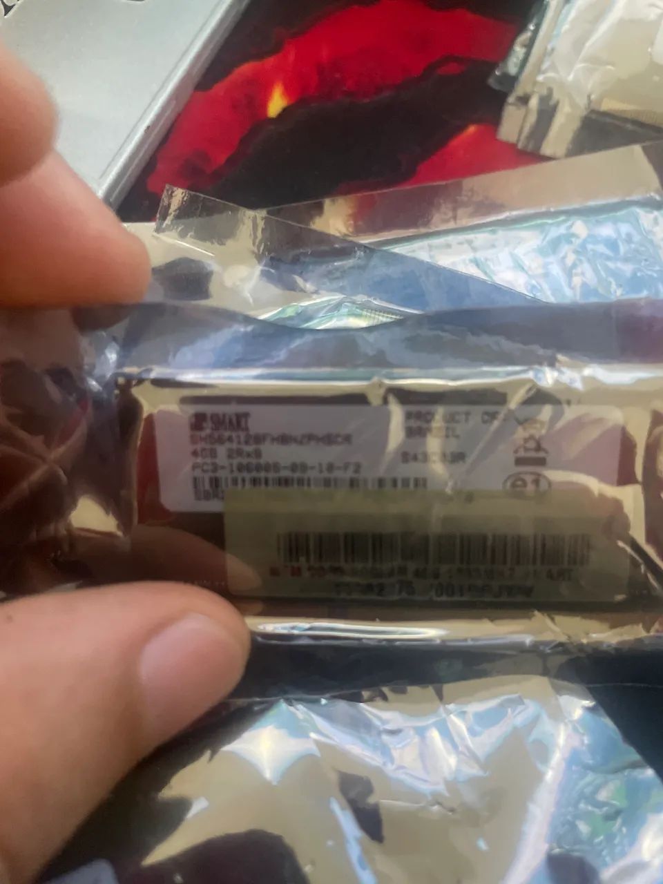 Memória ram de notebook ddr3 4gb em perfeito funcionamento