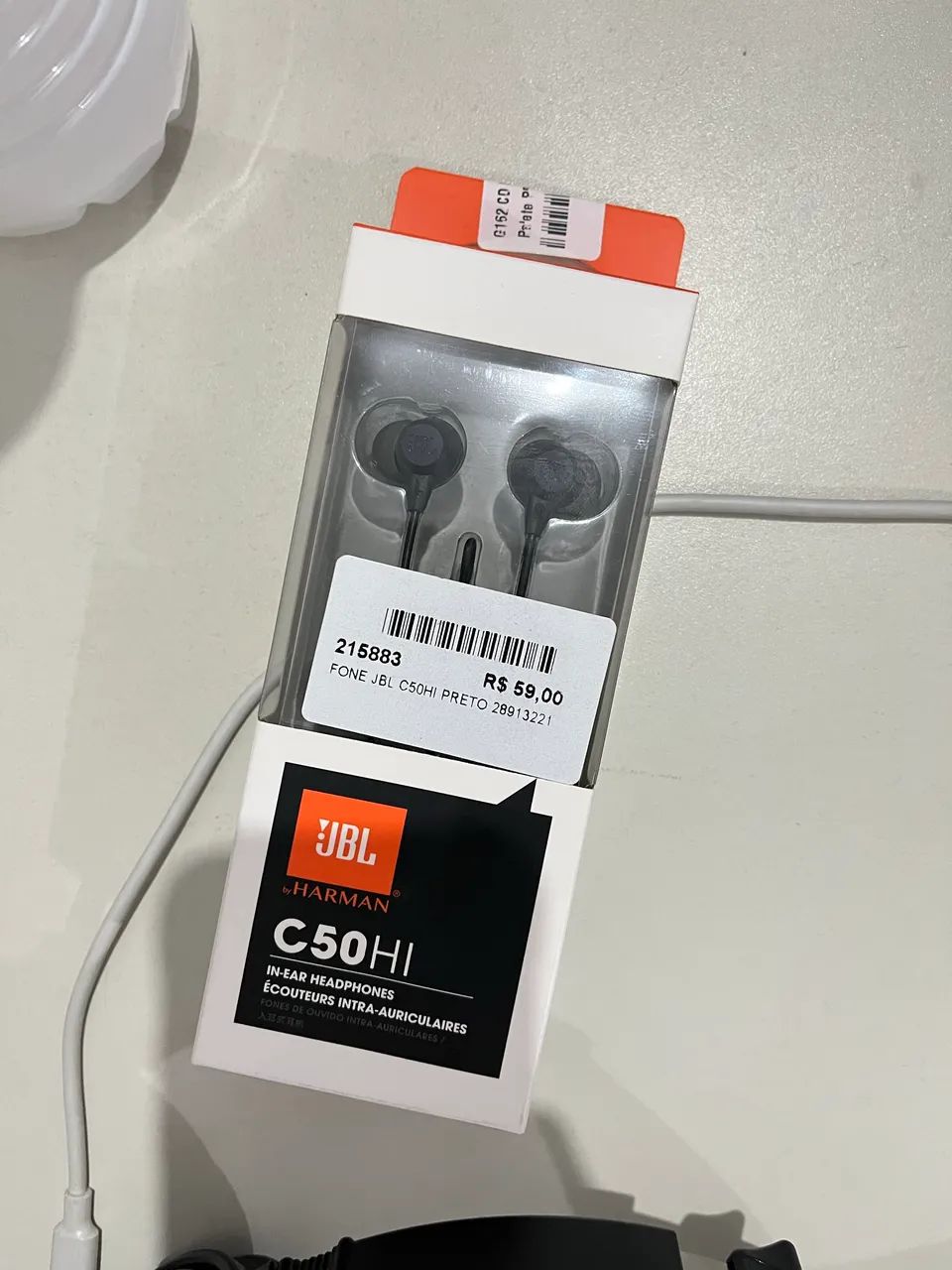 Fone JBL original com nota