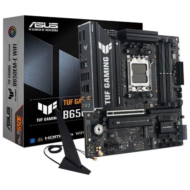 Placa Mãe ASUS TUF Gaming B650M-E Wi-Fi AM5 DDR5 - Peças de