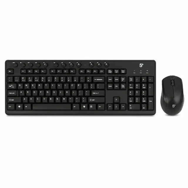 Kit Teclado Mouse Sem Fio 5+ Office KW-500 Multimidia - Foto 2