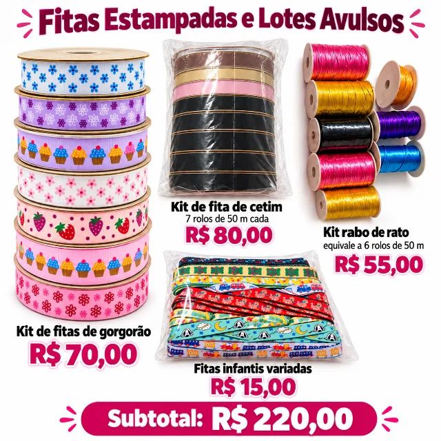 Kit Completo para Laços e Laços Pet com 2 Máquinas e Materiais - Foto 5