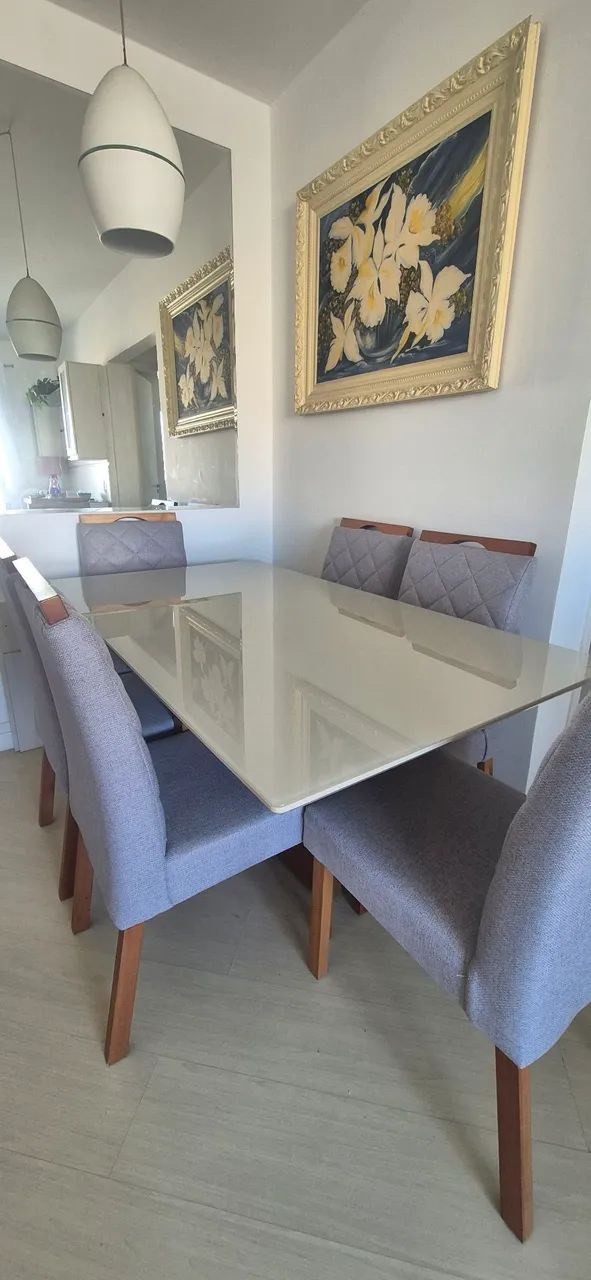 Mesa de jantar com 6 cadeiras  - Foto 4