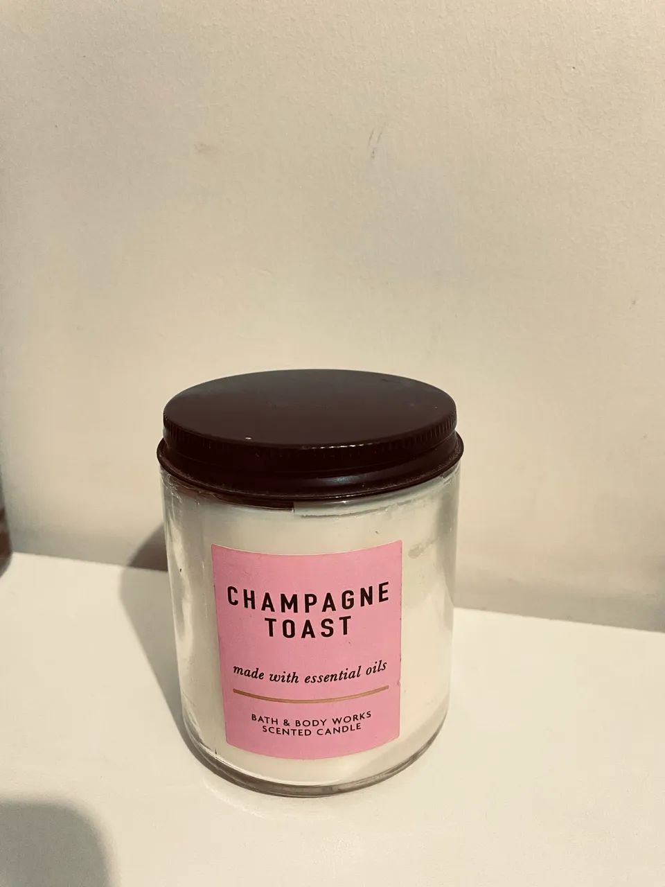 Vela Bath & Body Works Champagne Toast Original Importada - Foto 2