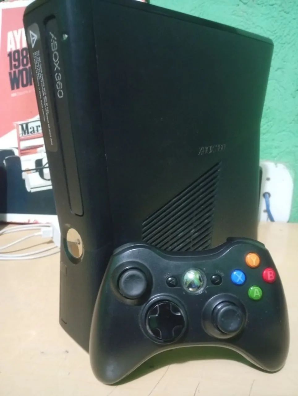 XboX 360 original com aurora. - Foto 5