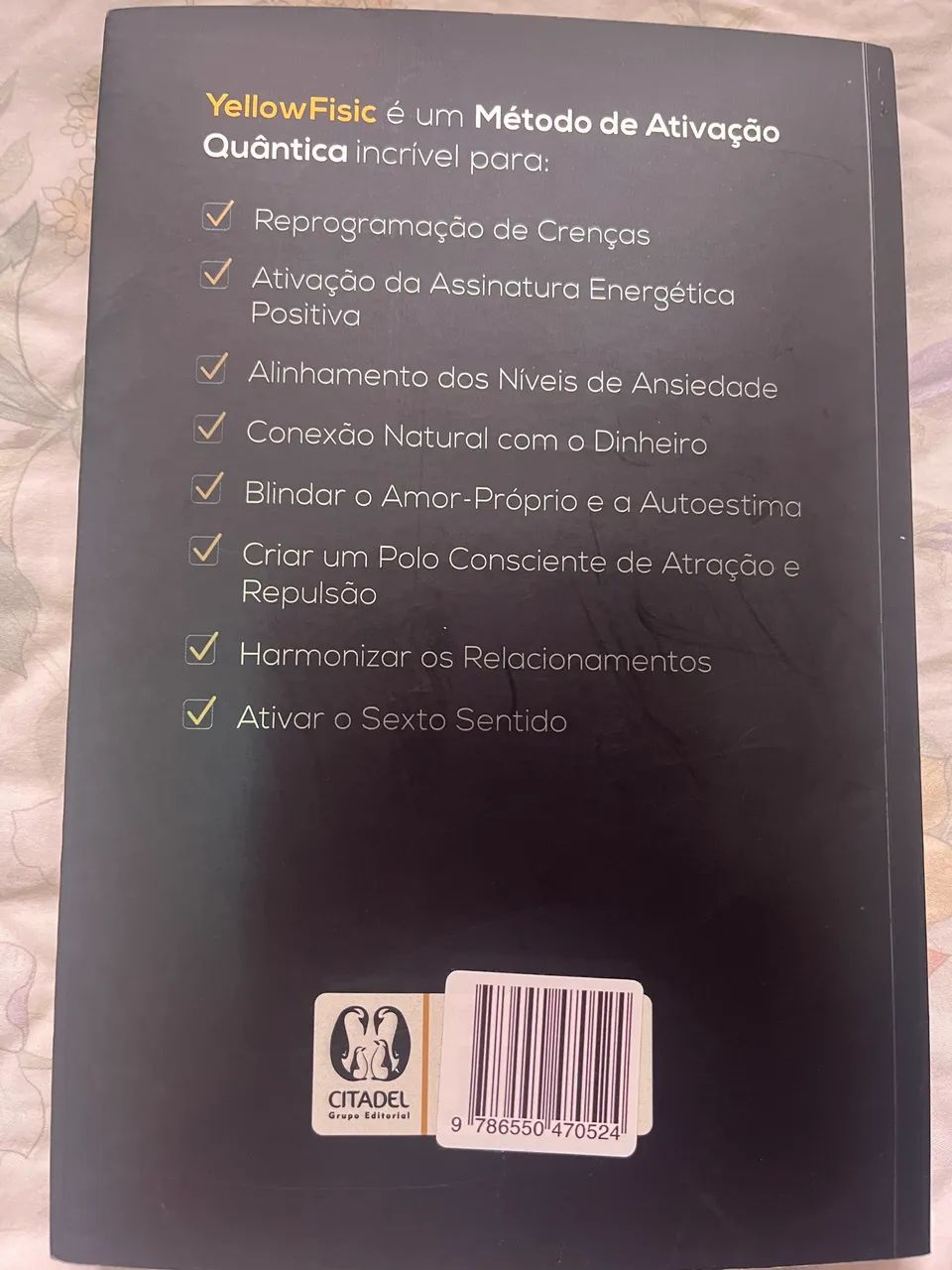 Livro MÉTODO DE ATIVAÇÃO QUÂNTICA YellowFisic Afirmações Mágicas de Poder - Foto 2