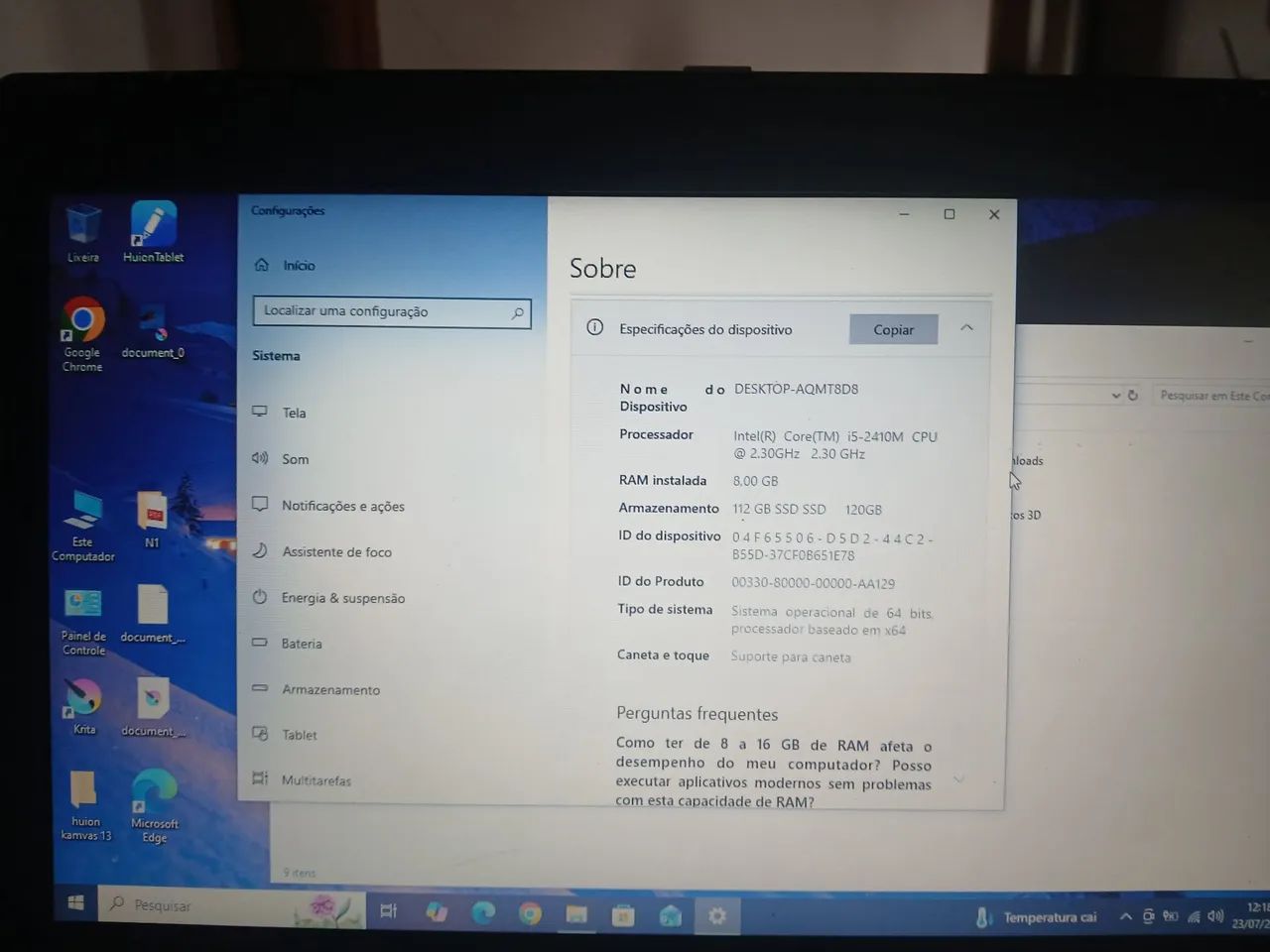 Notebook HP Probook 6460b - Foto 3