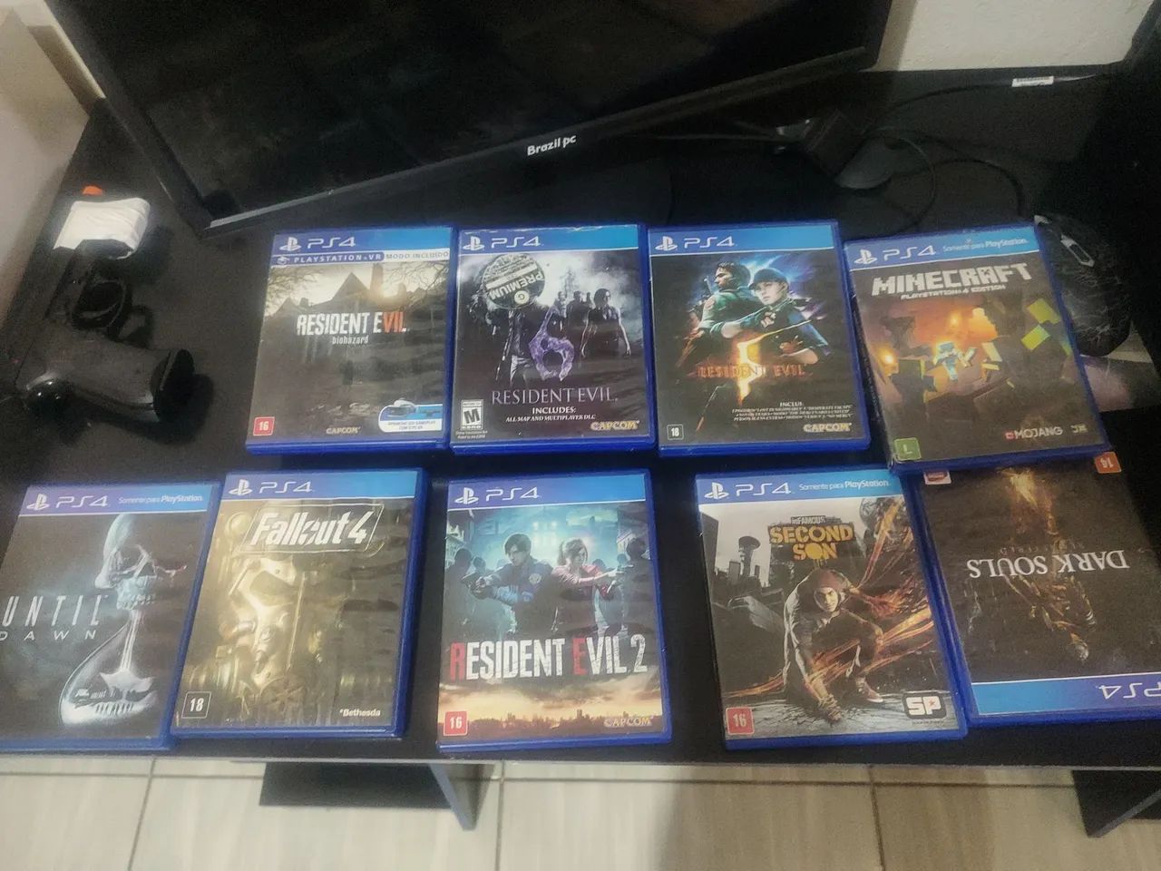 Jogo resident 70 e os demas 50
