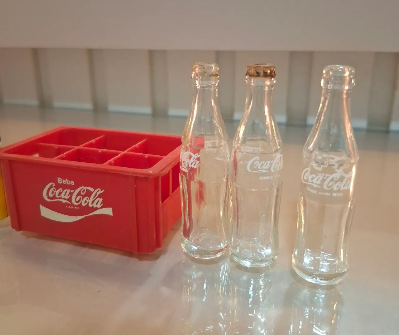 Mini garrafas Coca Cola Vintage 