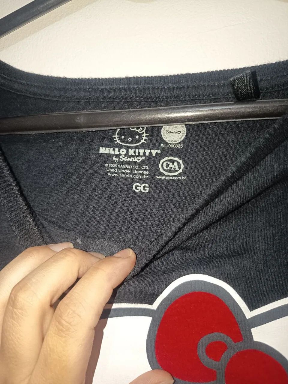 Camiseta Hello Kitty C&A GG - Foto 5