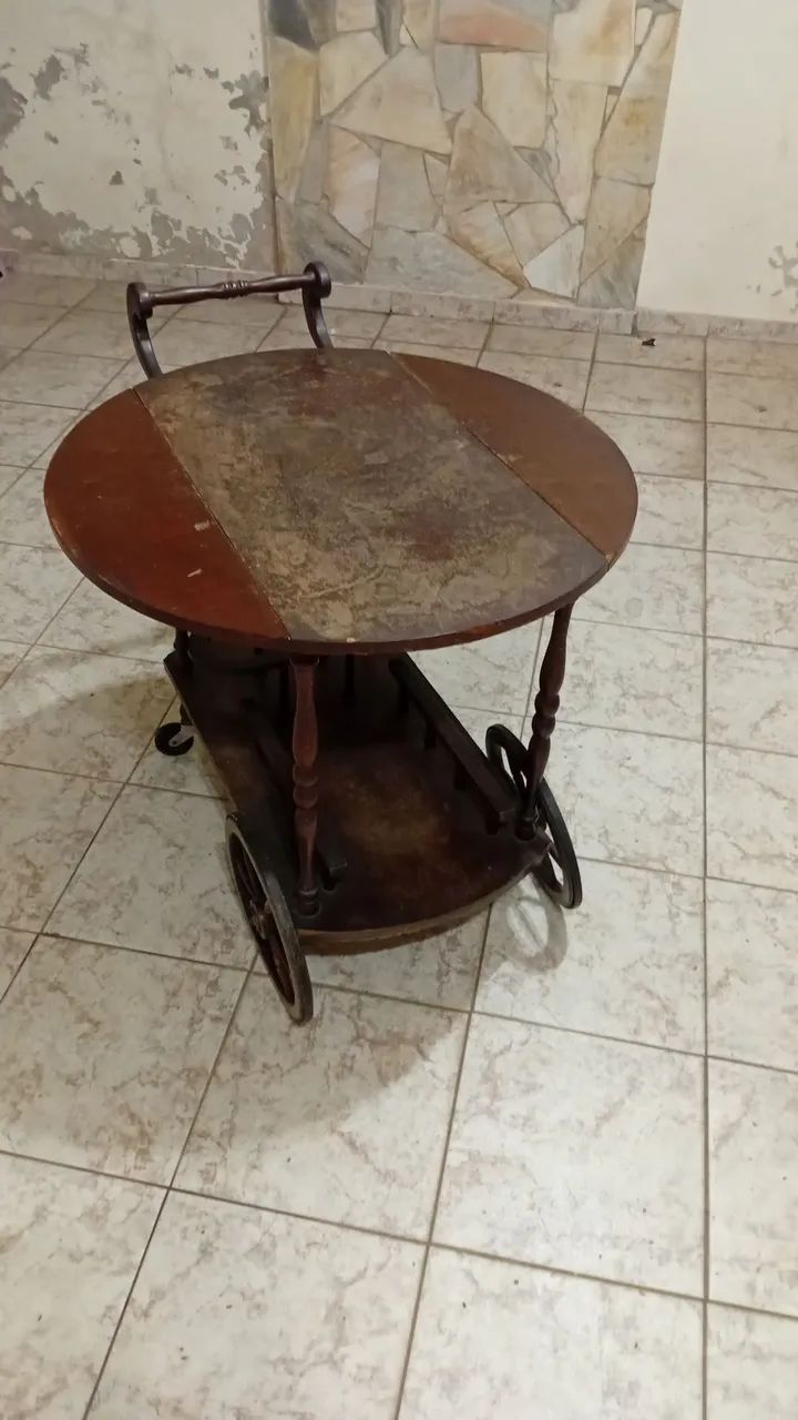 Barzinho Antigo em Madeira para Restauração  - Foto 2