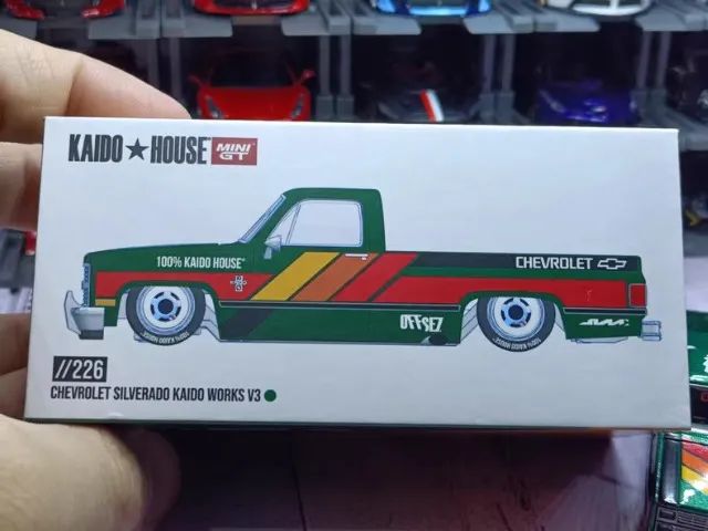 mini gt KAIDO Chevrolet Silverado　チェイス CHASE Kaido House 1:64 Chevrolet Silverado Kaido #112 - Counting Minis