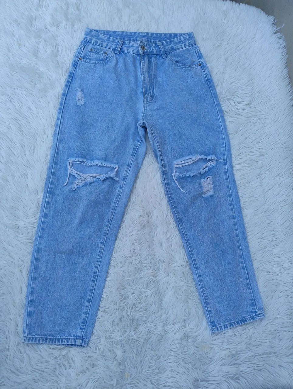 Calça Jeans Shein Cós Alto G - Foto 2