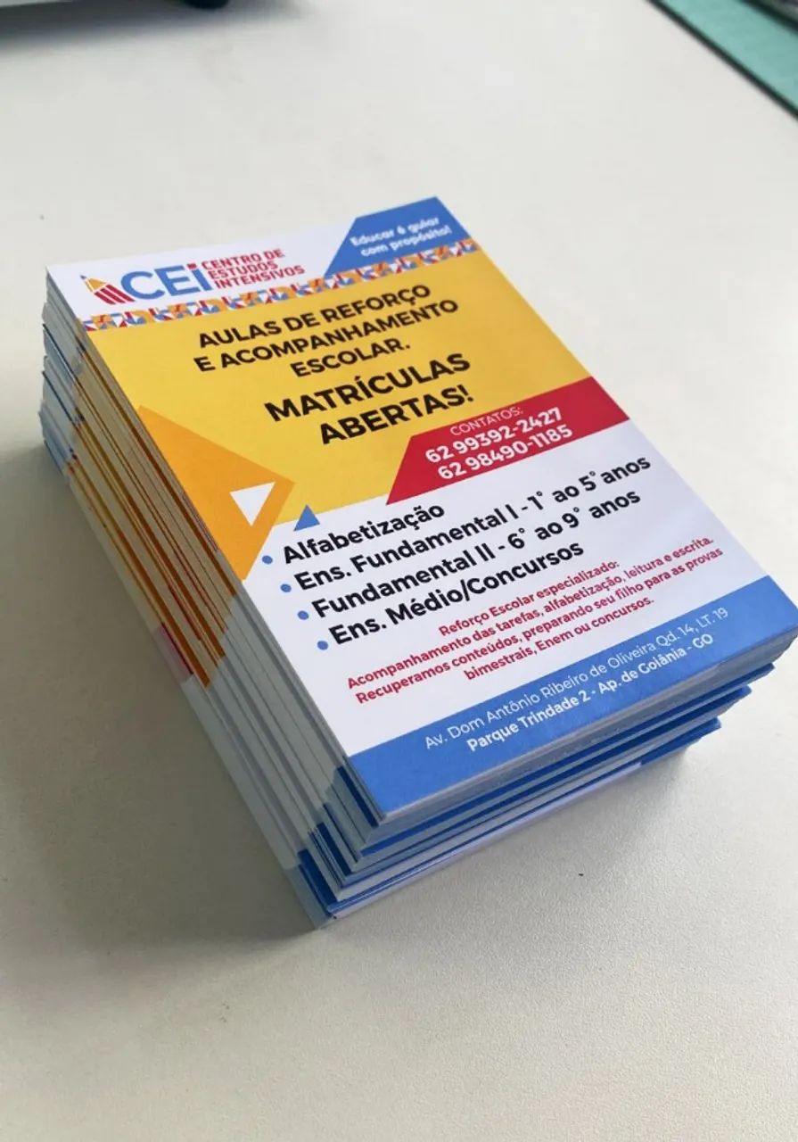 Promoção - panfletos e flyers