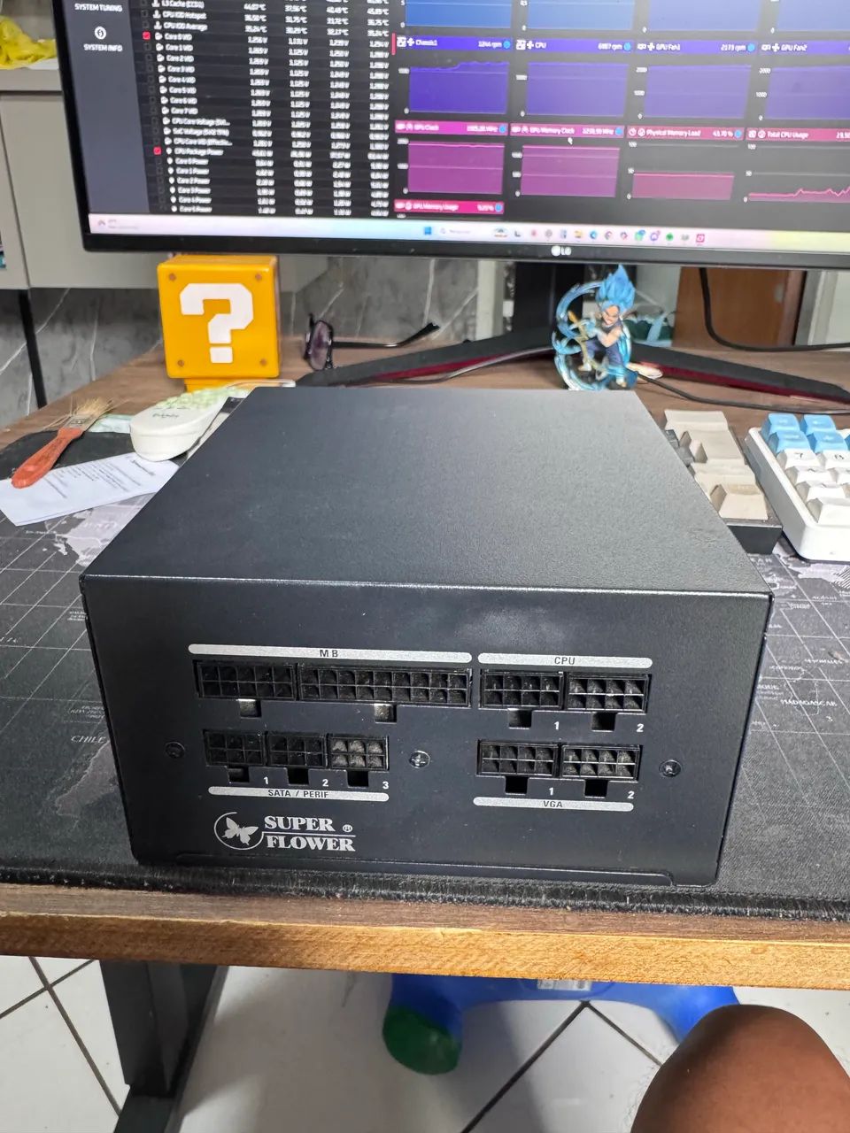 Fonte super flower 750w 80 plus - Foto 3