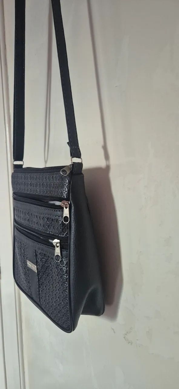 Bolsa transversal preta - Foto 2