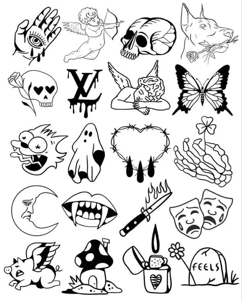 Tatuagem flash mini  - Foto 4