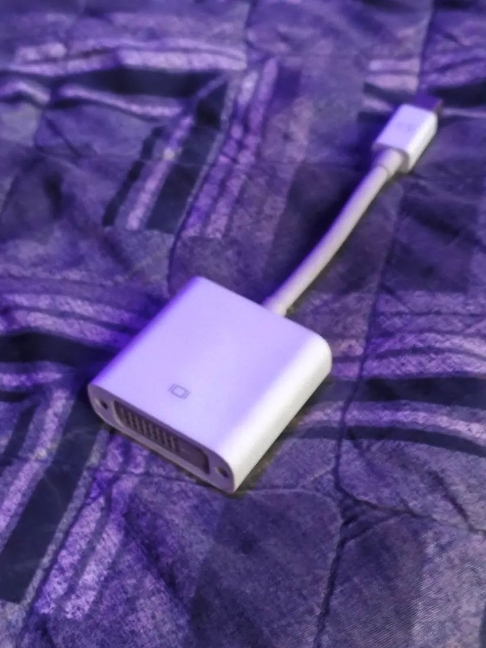 Cabo adaptador Mini Display Port para DVI Apple Original MacBook - Foto 3