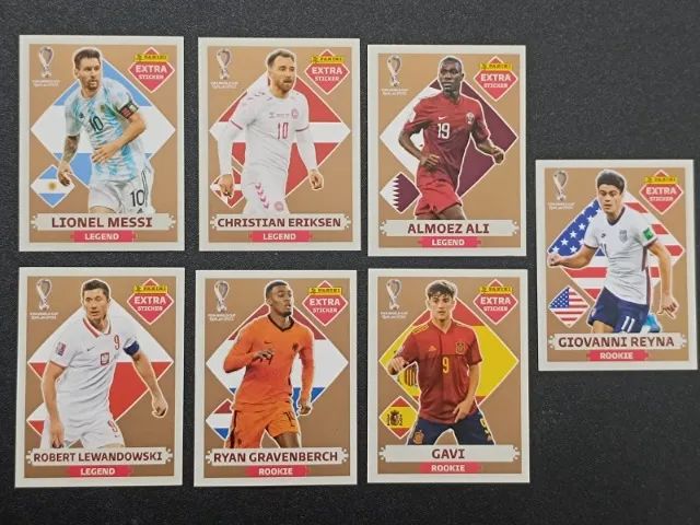 Figurinhas Legends Copa Qatar 2022 nova - Foto 2
