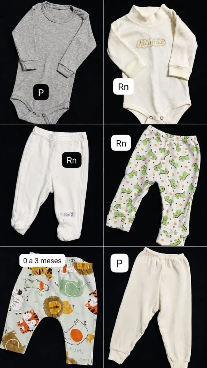 Pack de roupinhas de bebê menino ou unidade  - Foto 4