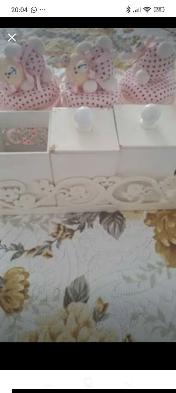 Enxoval completo de bebê _ Menina