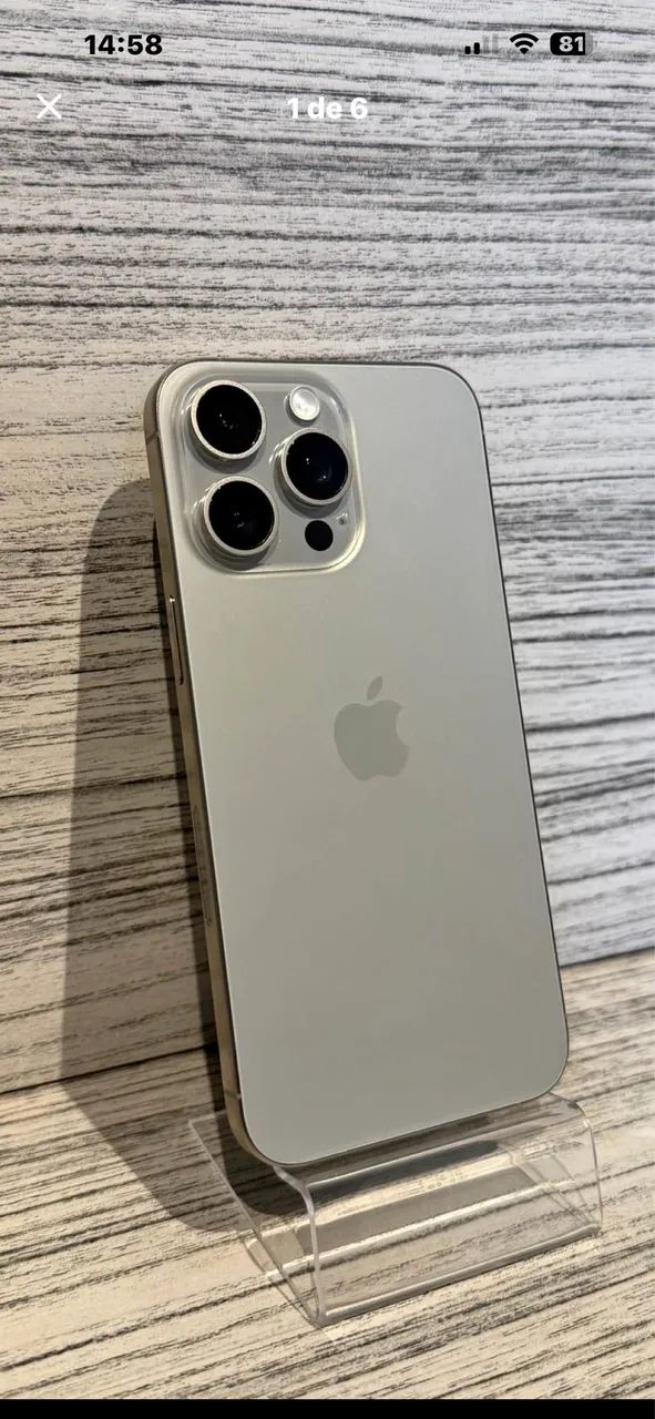 iPhone 15 pro Max titânium - Foto 5
