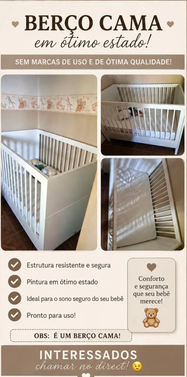 Berço Cama 