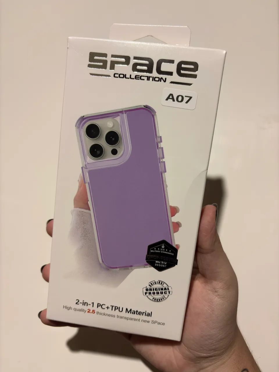 Capa para celular Space anti impacto - Vários modelos