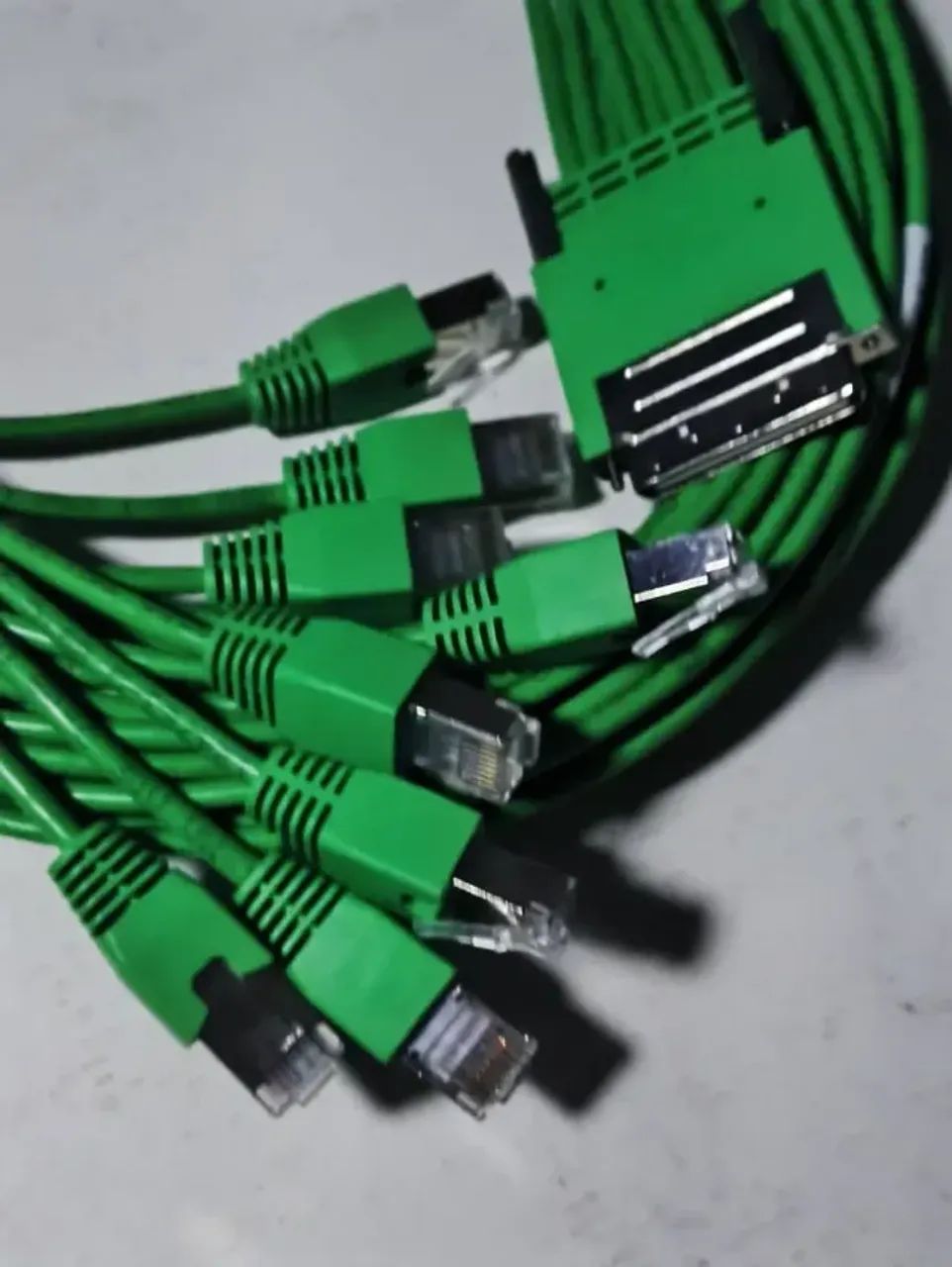 Cisco Cab-async-8 Verde 3m 8x Porta Async Cable Novo - Foto 4