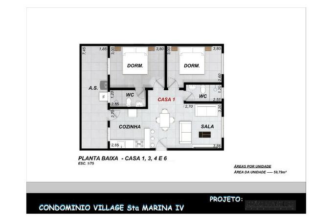 Casa Nova || Pontal Sta Marina Caraguá || 1 Dorm, 1 Suíte || 2 Vagas de Garagem || 195 mil - Foto 15