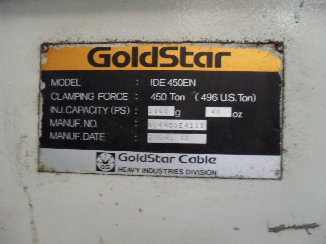 Injetora de plástico A produzindo LG mod: Goldstar 450 - Foto 6