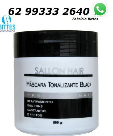 Máscara Tonalizante Black Profissional 500 g