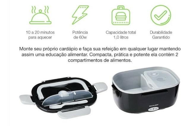 Aquecedor de Alimentos - Marmita Elétrica - Foto 2