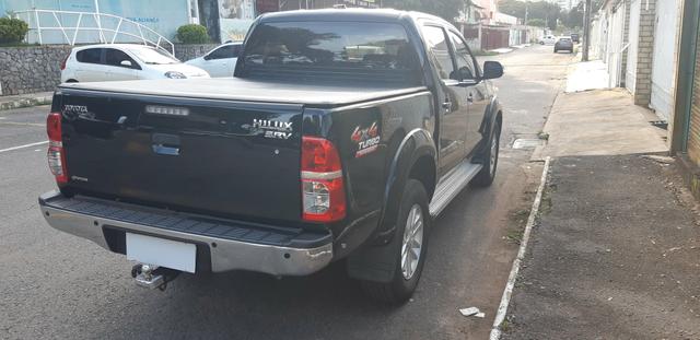 Toyota - Hilux CD Srv 4x4 Diesel Automático Completo 2014/2015 - Foto 10