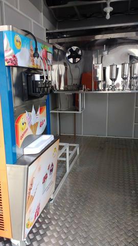 Trailer de churros e sorvete - Foto 9