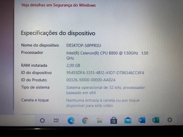 Notebook samsung