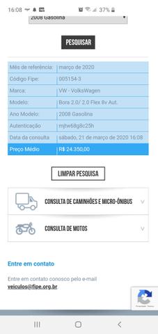 VW - Bora 2.0 8v 2020Vist AirBag/ABS Completo - RARIDADE - Foto 20