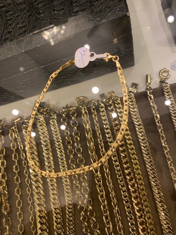 Pulseira em ouro 18k 2 gramas - Foto 4