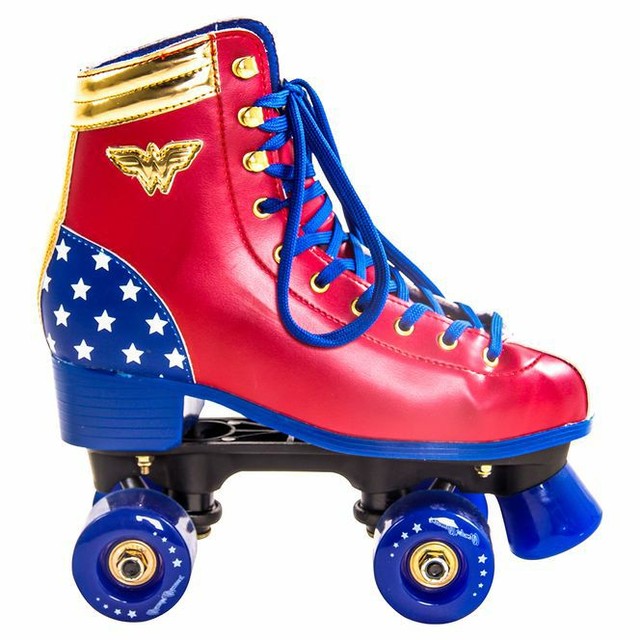 Patins Quad Mulher Maravilha (PRONTA ENTREGA) - Foto 4