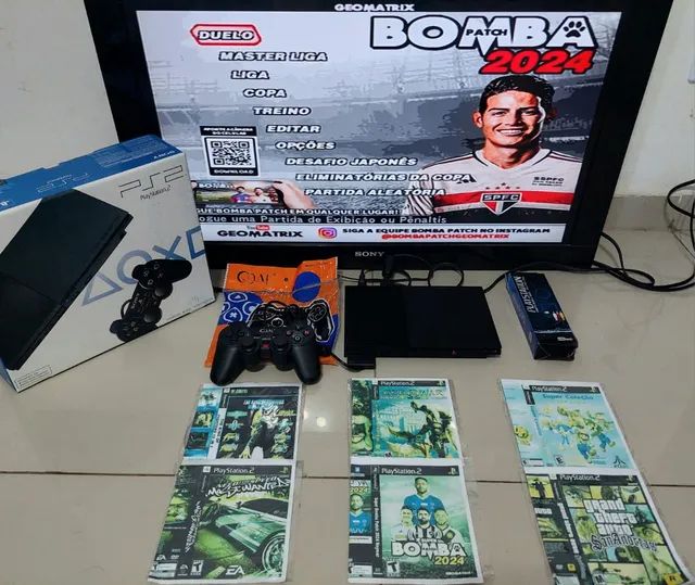 Playstation 2 com jogos em segunda mão durante 80 EUR em Avilés na