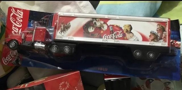 Miniatura Caminhão Coca-Cola Natal