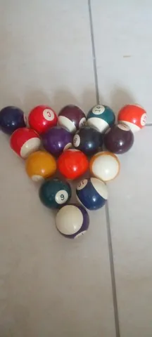 Bolas de sinuca 54mm  +13 anúncios na OLX Brasil