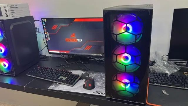 PC Gamer Completo Ryzen 5 5500 | RX 5700 + Monitor 22 Pol Full HD (Novo c/ Garantia) Loja - Foto 3