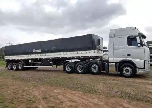 Volvo Fh 460 8x2 + Carreta Graneleira Transf. Financiamento