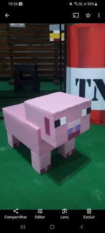 Displey Minecraft - MM Festas