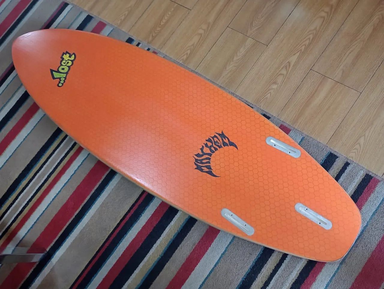 prancha surf Lost Mayhem usada 5.10 triquilhas - Foto 2