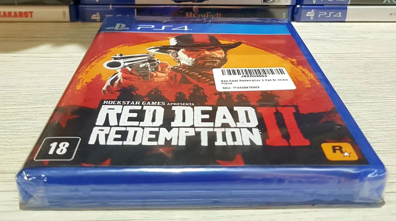 Jogo Ps4 Red Dead Redemption 2 LACRADO (Em Português) - Jogos de Vídeo Game  - Jardim Santo Antônio, São Paulo 1319544397 | OLX