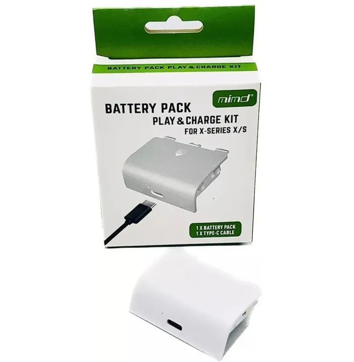 Bateria + cabo usb xbox série S e X 