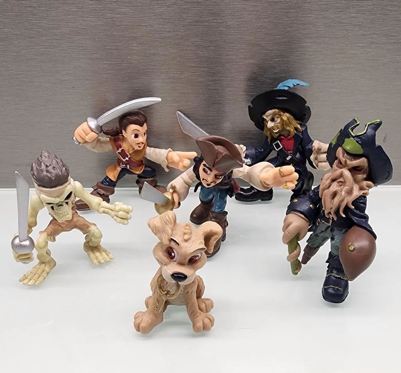 Bonecos Piratas do Caribe - Edição Limitada Original da Disney